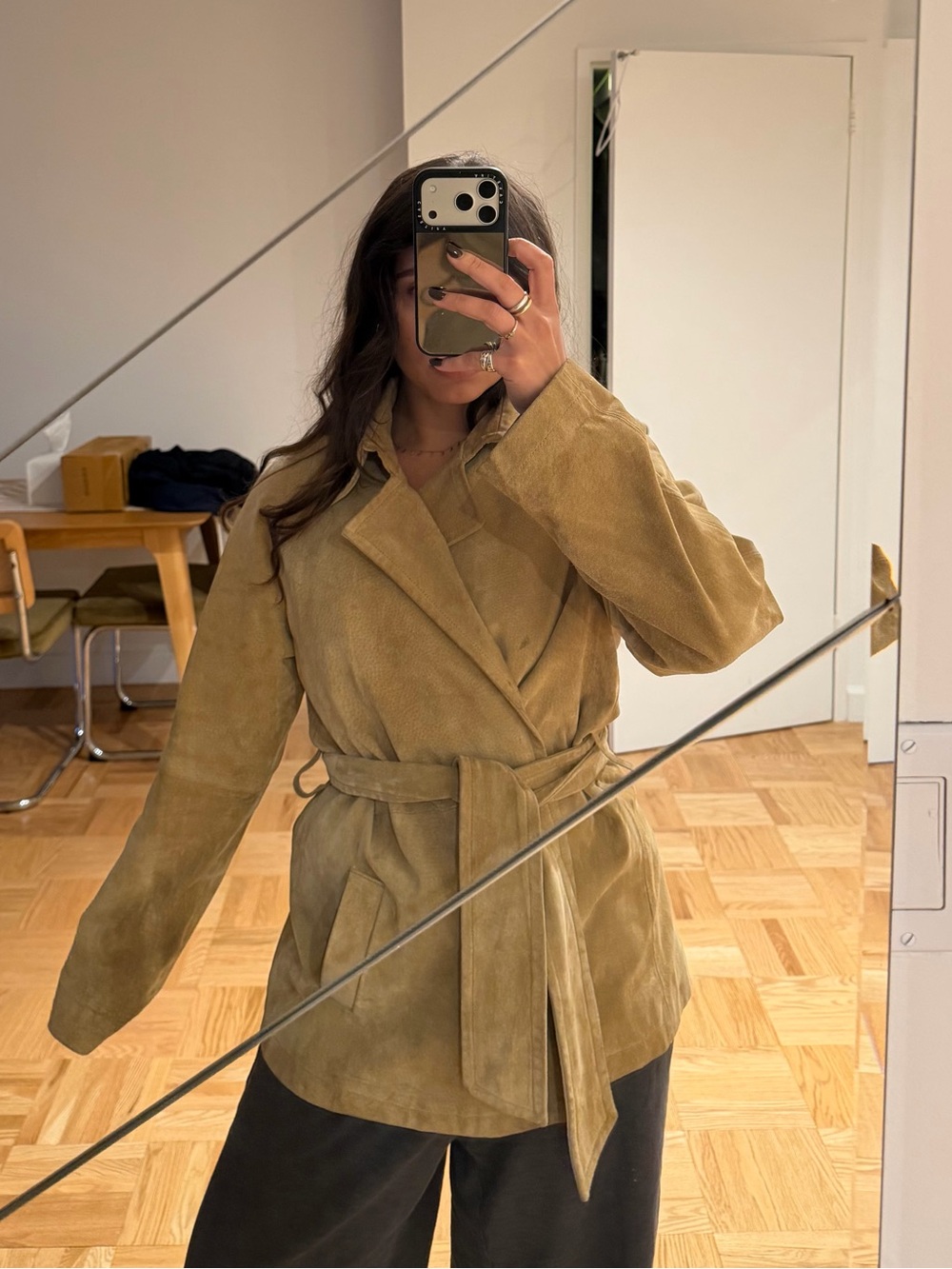 Vintage Real Suede Jacket - Picture 3 of 15